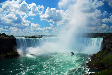 Download Cloud Waterfall Nature Niagara Falls 4k Ultra Hd Wallpaper