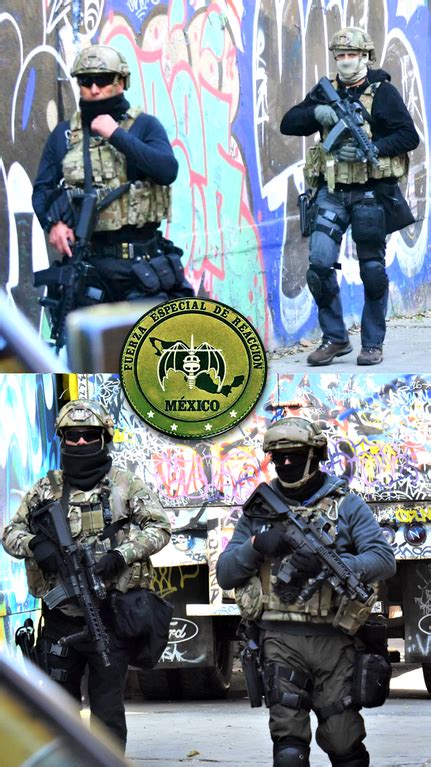 Mexican Army Prime Special Operations Unit Fuerza Especial De Reaccion