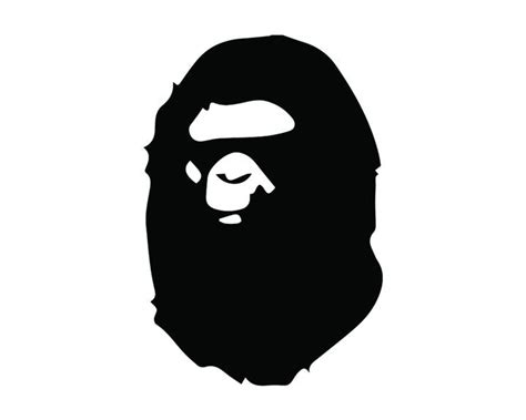 A Bathing Ape Face Logo Vinyl Painting Stencil Size Pack High Quality