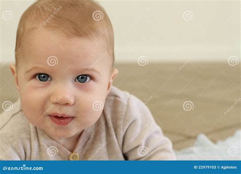 Cute Baby Close Up Stock Image Image Of Tummy Neutral 22979103