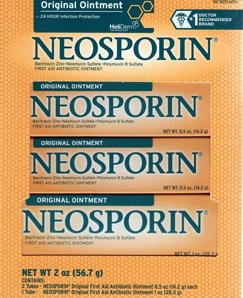 Wholesale Neosporin Original First Aid Antibiotic Ointment Combo Pack