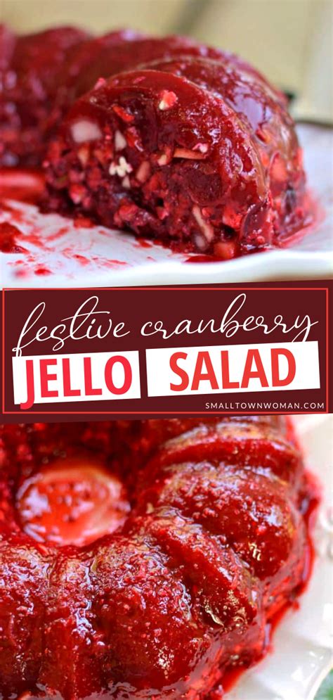 Jello salad is the perfect easy side for potlucks, christmas, thanksgiving, or family dinners! Cranberry Jello Salad (A Deliciously Traditional ...