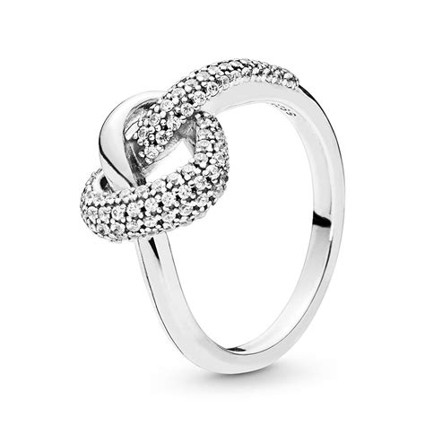 You're sure to find a gift to suit her and celebrate your relationship. Pandora Knotted Heart CZ Ring - 198086CZ-52 | Ben Bridge ...
