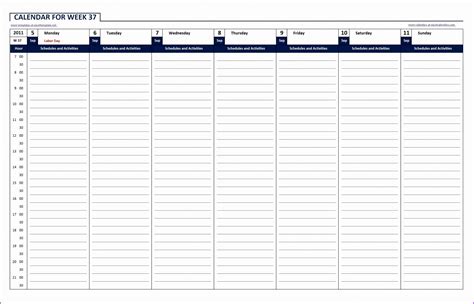 Free Blank Calendar Templates Smartsheet Printable Blank Bi Weekly