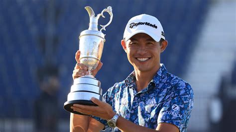 Collin Morikawa The Open Golf Champion And Usa Olympic Medal Hope