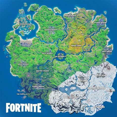 My Chapter 2 Season 5 Map Concept All The Map Changes In The Replies