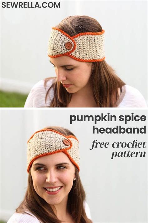 The Pumpkin Spice Headband Is A Super Simple And Quick Project To Make For The Chilly Weather