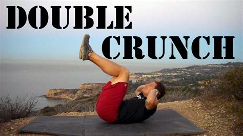 Double Crunch Ab Exercise Youtube