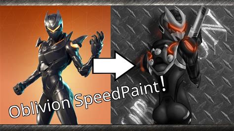 Fortnite Oblivion Speedpaint Fortnite Speedpaint Youtube