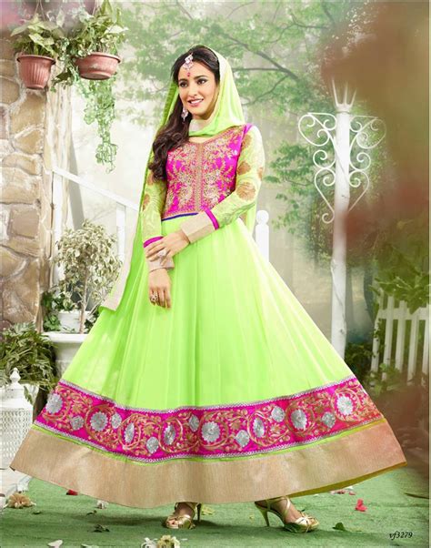Latest Party Wear Frocks Designs For Indian Girls