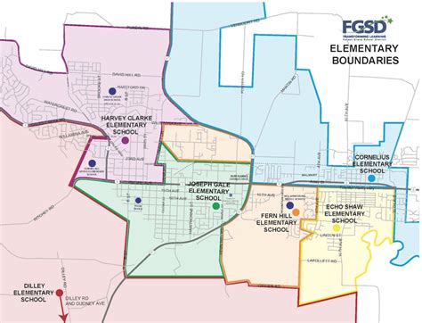 District And School Boundaries Map District Forest Grove Sd 15