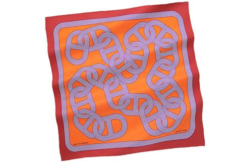 Hermès Circuit 24 Faubourg Silk Twill Scarf Chicago Magazine