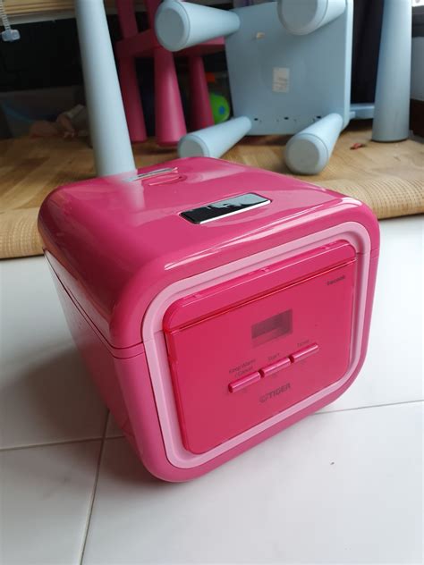 Tiger Rice Cooker Pink JAJ A55S TV Home Appliances Kitchen