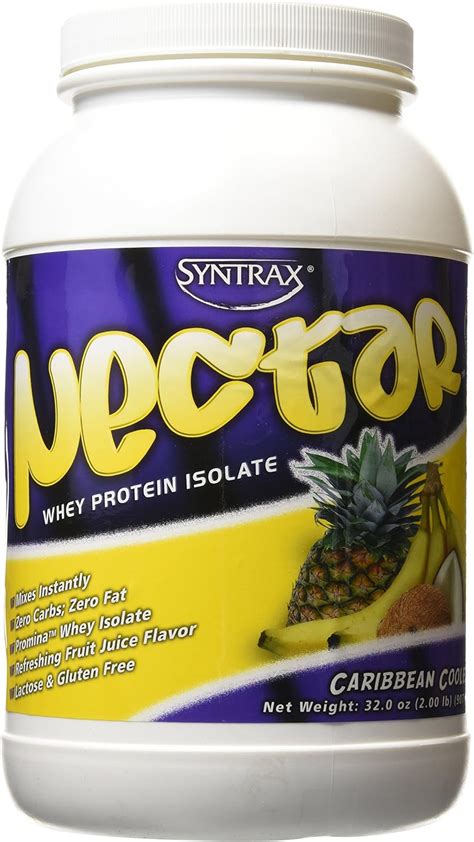 Syntrax Nectar 907g Caribbean Cooler Whey Protein Isolate Drink Powder