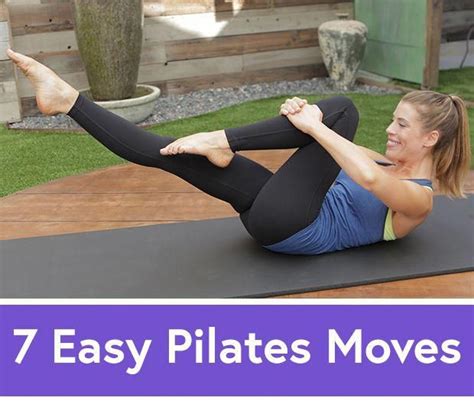 7 Easy Pilates Moves For A Beginner Core Workout Pilatesworkout
