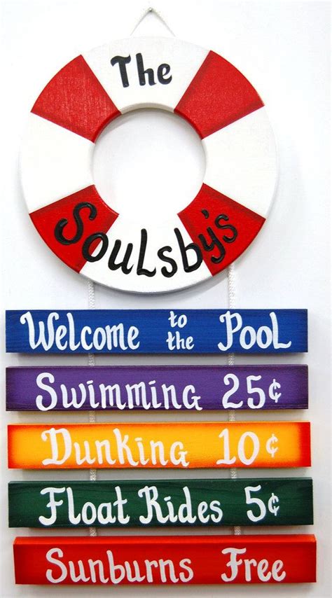 Pin By Jill Henderson On Outdoors Pool Signs Swimming Pool Signs