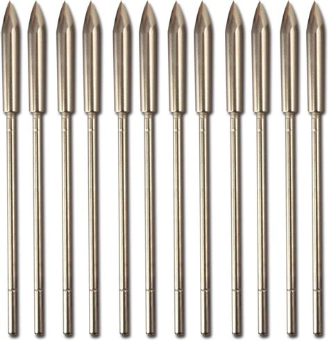 Carbon Express Nano Pro Stainless Steel Point 12 Pack Arrow Size