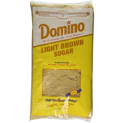 Domino Light Brown Sugar 4lb Resealable Bag