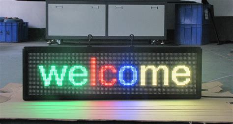 Indoor Full Color Programmable Led Signsprogrammable Signs Every