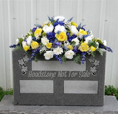 Cemetery Headstone Saddle Cemetery Flowers Grave Flowers Headstone
