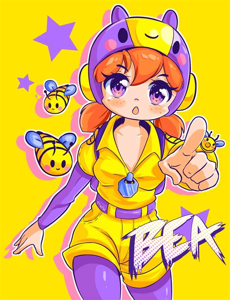 Bea after taking a shower (denizonz psyclocks) (bea). Bea Brawl Stars by StarhSAMA on DeviantArt in 2020 | Anime ...