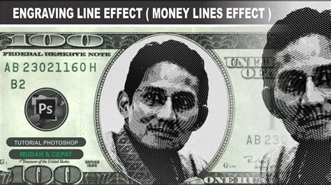 Cara Membuat Engraving Line Money Lines Effect Tutorial Photoshop Youtube