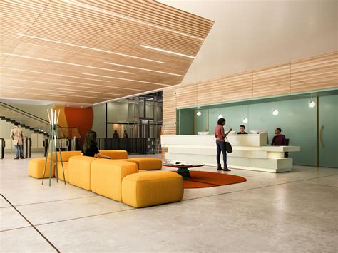 Office Reception Cgi Architecture Visualisation By James Dowling On