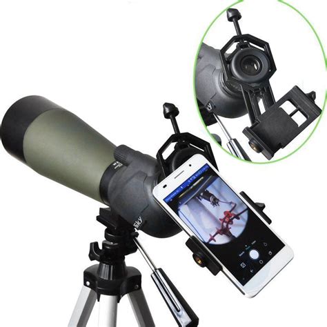 Telescope Cell Phone Adapter Mobile Mounts Universal