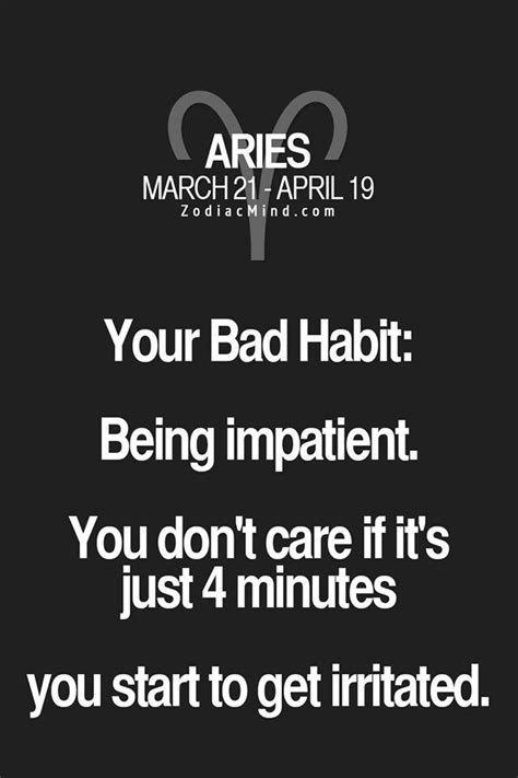 Astrology Quotes Aries Bad Habit Aries Zodiac Facts Aries Facts