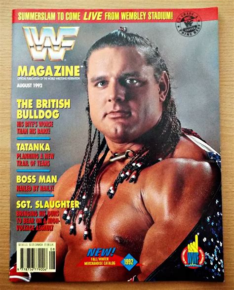 Haus Of Wrestling Magazine Review Wwf Wwe Magazine August
