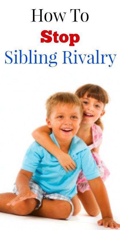How To Stop Sibling Rivalry Sibling Rivalry Attachment Parenting