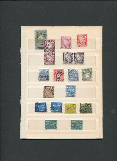 Lot Ireland Stamp Collection