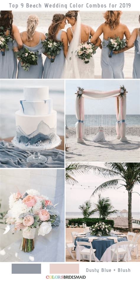 Let's uncover how to plan a beach themed beach weddings will fit every budget: Top 9 Beach Wedding Color Combos Ideas for 2019 ...