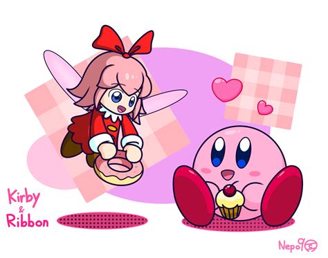 Kirby Seriess Duo Kirby And Ribbon By Nepo9 On Deviantart