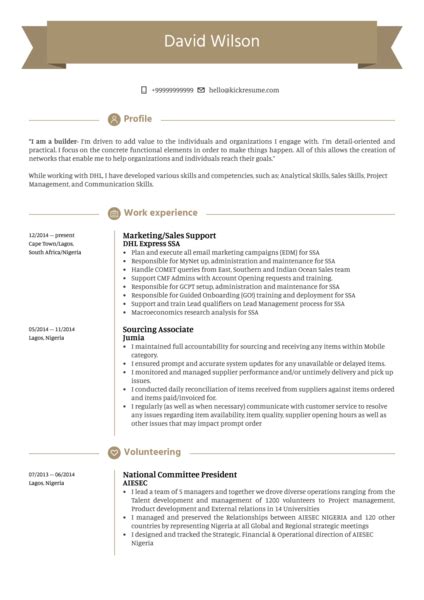 Skilled in logistics and supply chain operations … Resume Examples by Real People: Logistics import export ...