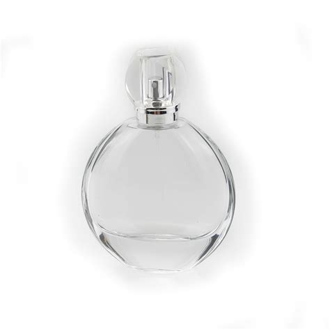 Super Clear Round Glass Bottles Perfume Bottle Parfum China Perfume Glass Bottles And Perfume