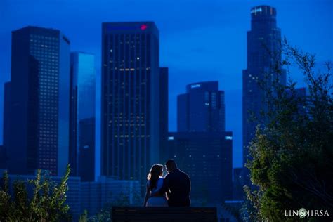 Downtown Los Angeles Engagement Sharlyn And Jon
