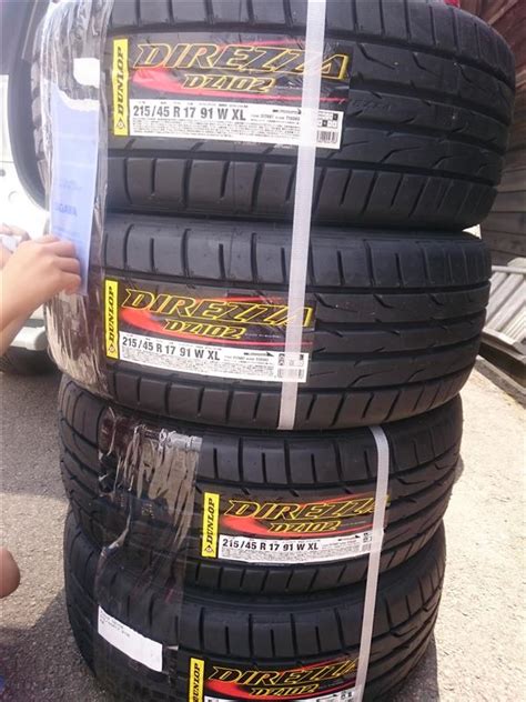 They provide excellent handling capability in moderate driving conditions. DUNLOP DIREZZA DZ102 215/45R17 のパーツレビュー | シビックタイプR(イーピさん ...