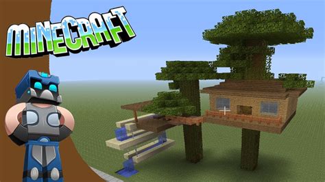 Casa Del Arbol Minecraft Tutorial Como Hacer Una Casa Del Arbol En