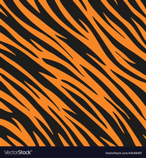 Tiger Stripes Background For Decorating Royalty Free Vector