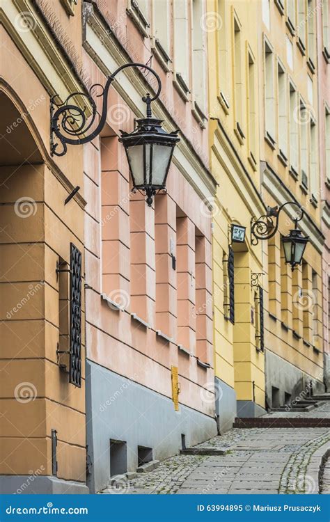 Traditional Architecture In Warsaw Poland Stock Image Image Of