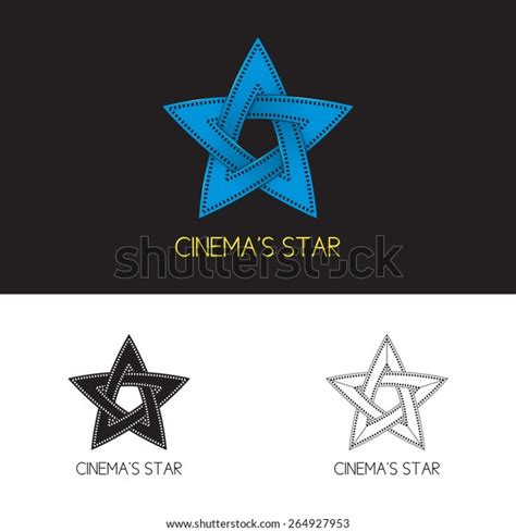 Logo Cinemas Star Concept Logo Cinema Stock Vector Royalty Free