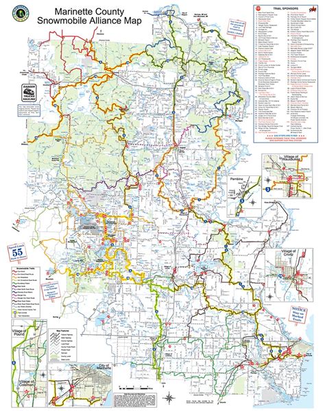 Wisconsin Snowmobile Trail Map App Maps For You