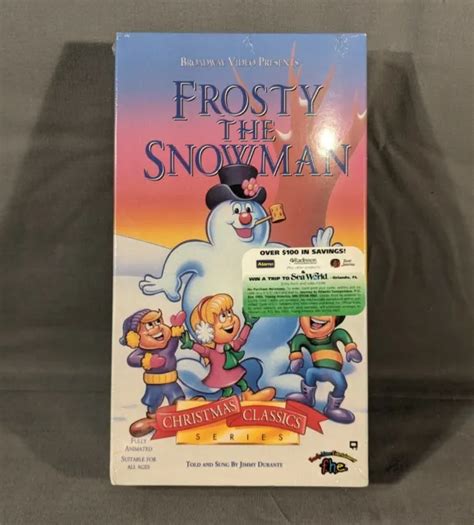 Christmas Classics Series Frosty The Snowman Vhs 1993 Brand New Sealed