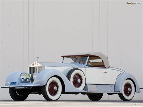 Rolls Royce Phantom I Playboy Roadster 1927 Images 1024x768