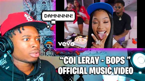 Coi Leray Bops Official Music Video Reaction Youtube