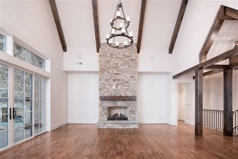 Shiplap is a type of wooden board used for both exterior and some shiplapping also uses decor touches such as beams over the shiplap. Living room perfection. Shiplap walls, exposed beams ...