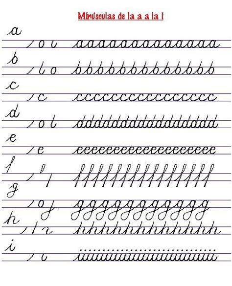 Imagen Ejercicios De Caligrafia Cursive Handwriting Practice Hand