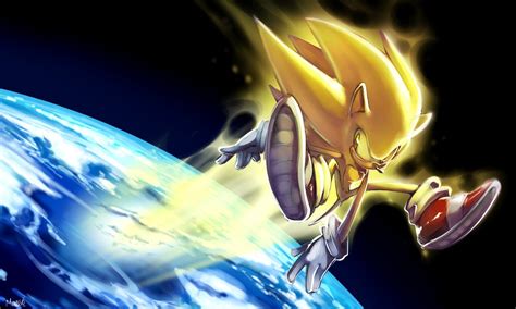 Sonic Sonic The Hedgehog Space Earth Hd Wallpapers Desktop And