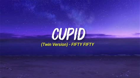cupid twin lirik terjemahan